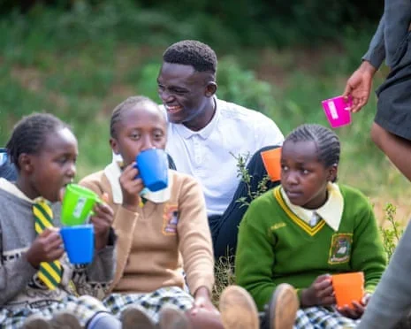 Kevin Wekesa founded Play Green, connecting sport with climate action.